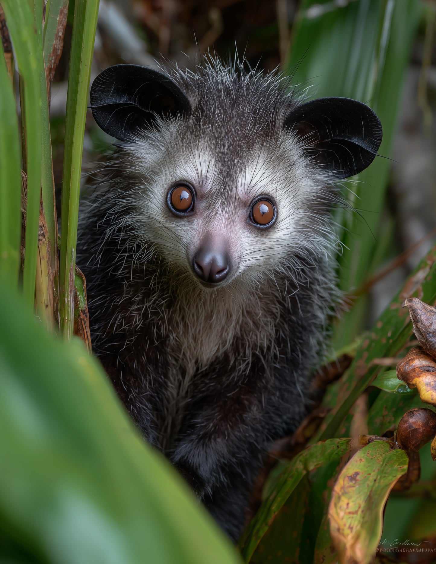 Aye-Aye — Realistic Art, Soft Light Digital Wall Art, 3 Sizes Included, Living Room Decor