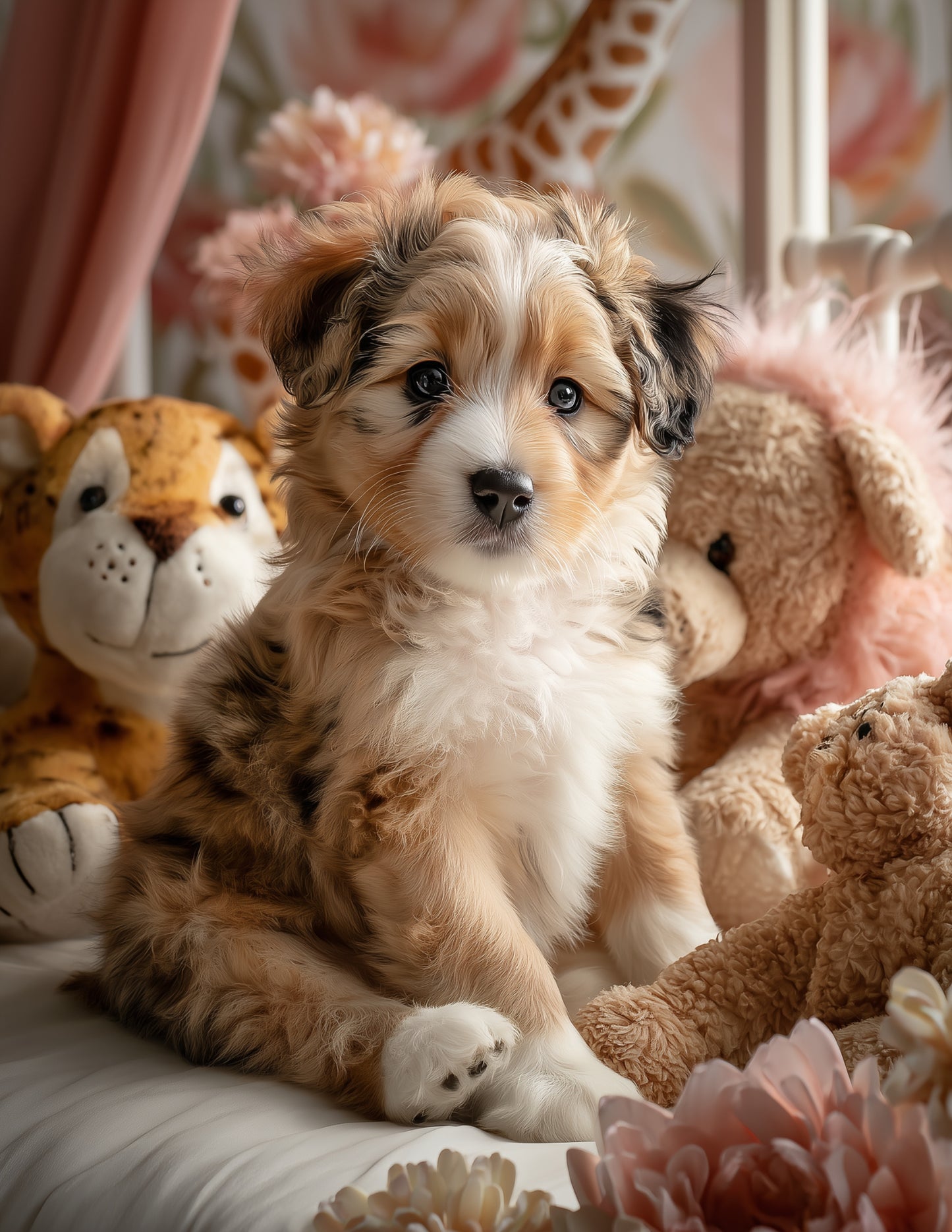 Dog — Nursery Art, Serene Palette Digital Wall Art, 3 Sizes Included, Nursery Decor