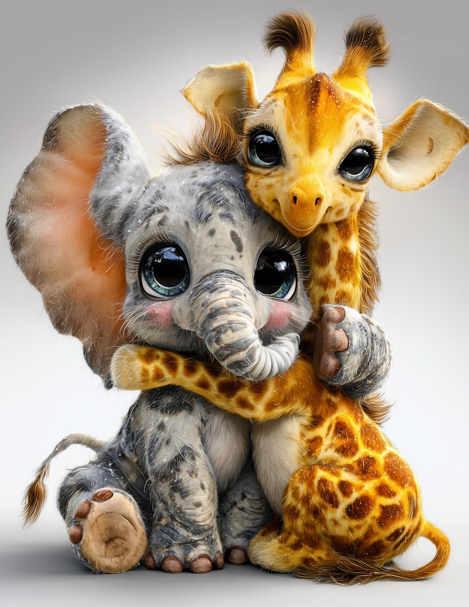 Elephant & Giraffe