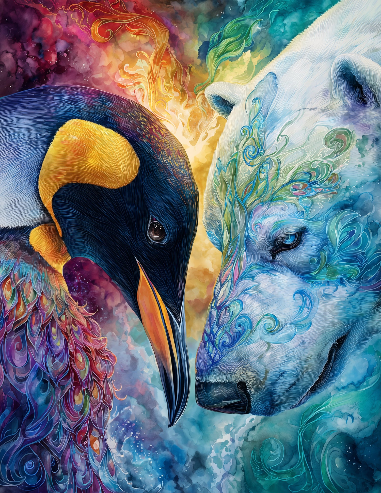 Penguin & Polar Bear
