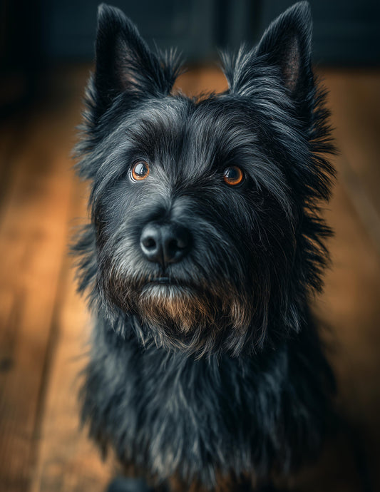 Dog — Realistic Art, Bold Hues Digital Wall Art, 3 Sizes Included, Living Room Decor