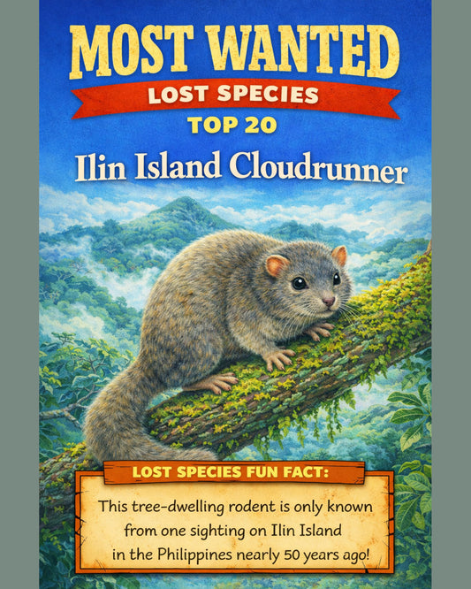 Ilin Island Cloudrunner — Lost Species Art, Most Wanted Top 20, 3 Sizes Included, Living Room Decor