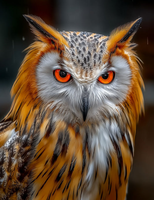 Owl — Realistic Art, Woodland Hues Digital Wall Art, 3 Sizes Included, Living Room Decor