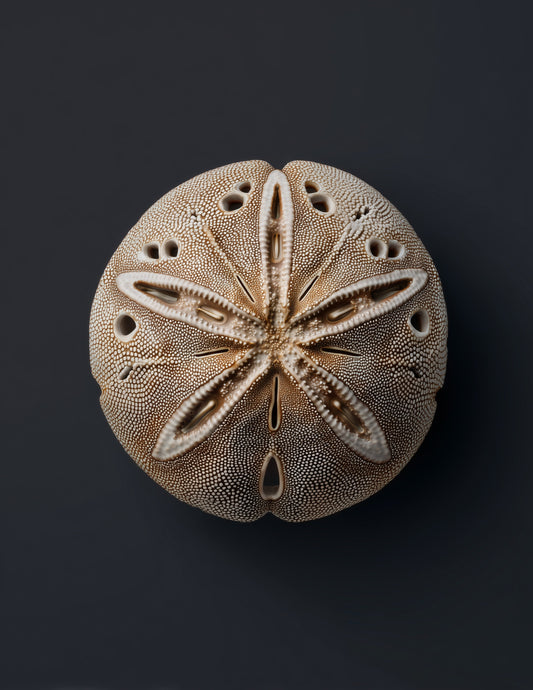 Sand Dollar — Realistic Art, Ocean Theme Digital Wall Art, 3 Sizes Included, Living Room Decor