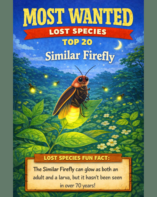 Similar Firefly — Lost Species Art, Most Wanted Top 20, 3 Sizes Included, Living Room Decor